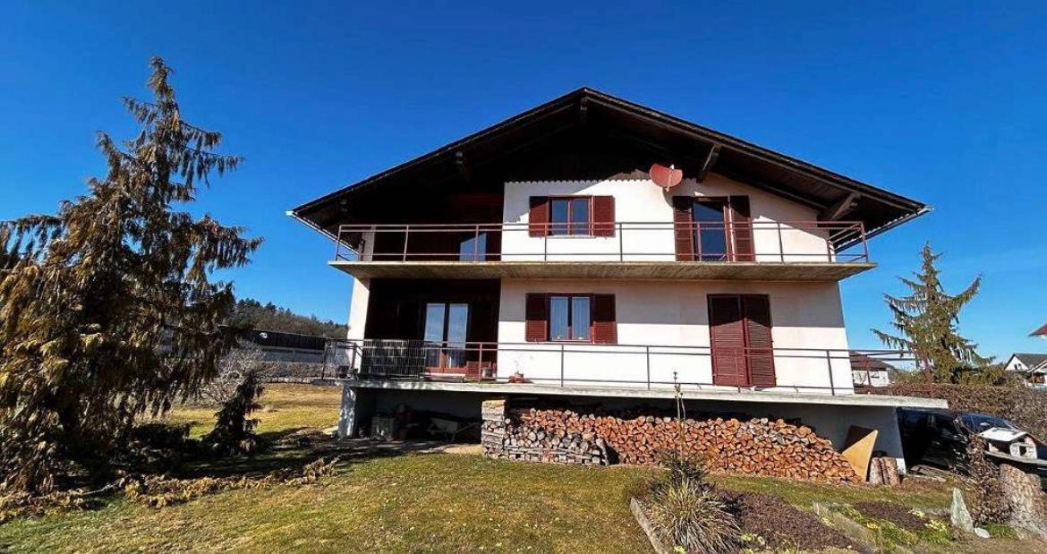 Einfamilienhaus vor der Fassadensanierung