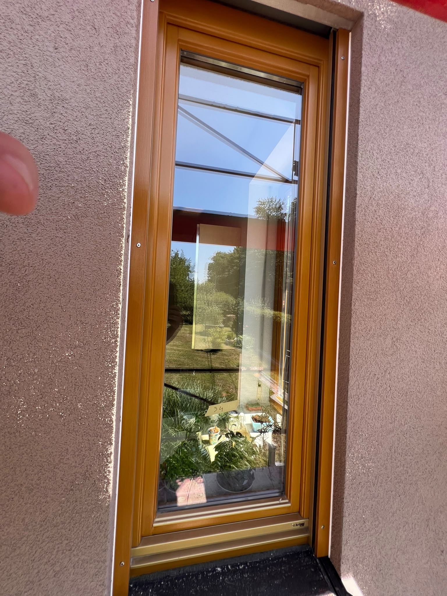 Fensterrestaurierung Detailarbeit