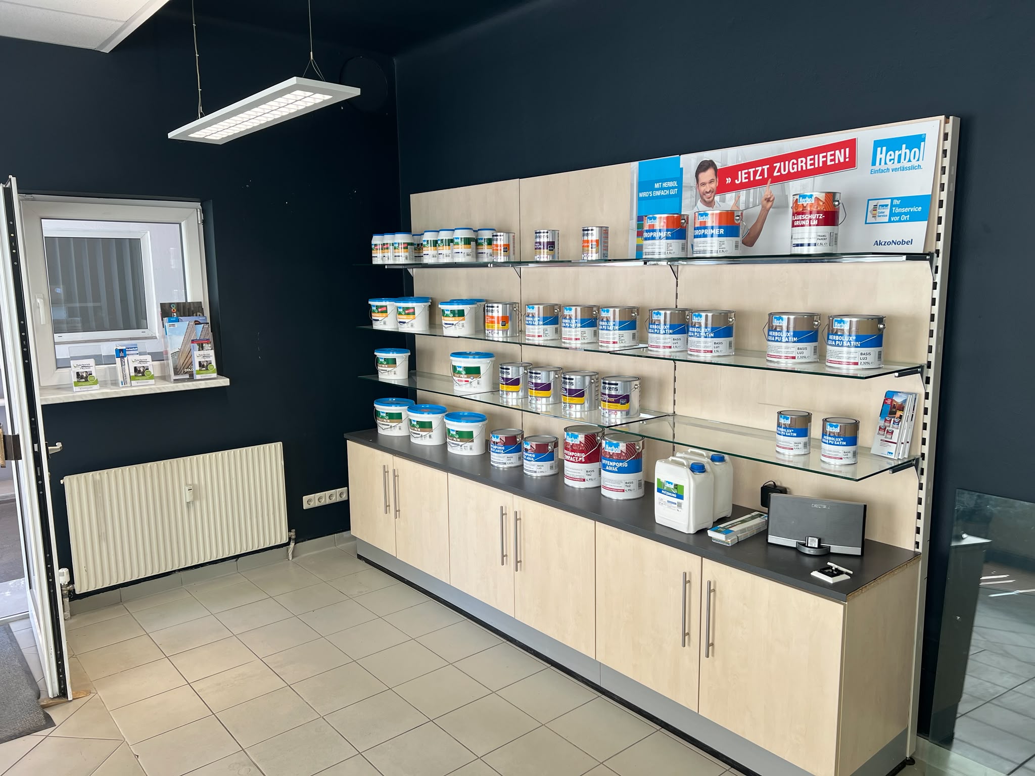 Farben-Shop von Malerbetrieb Prasch in Graz